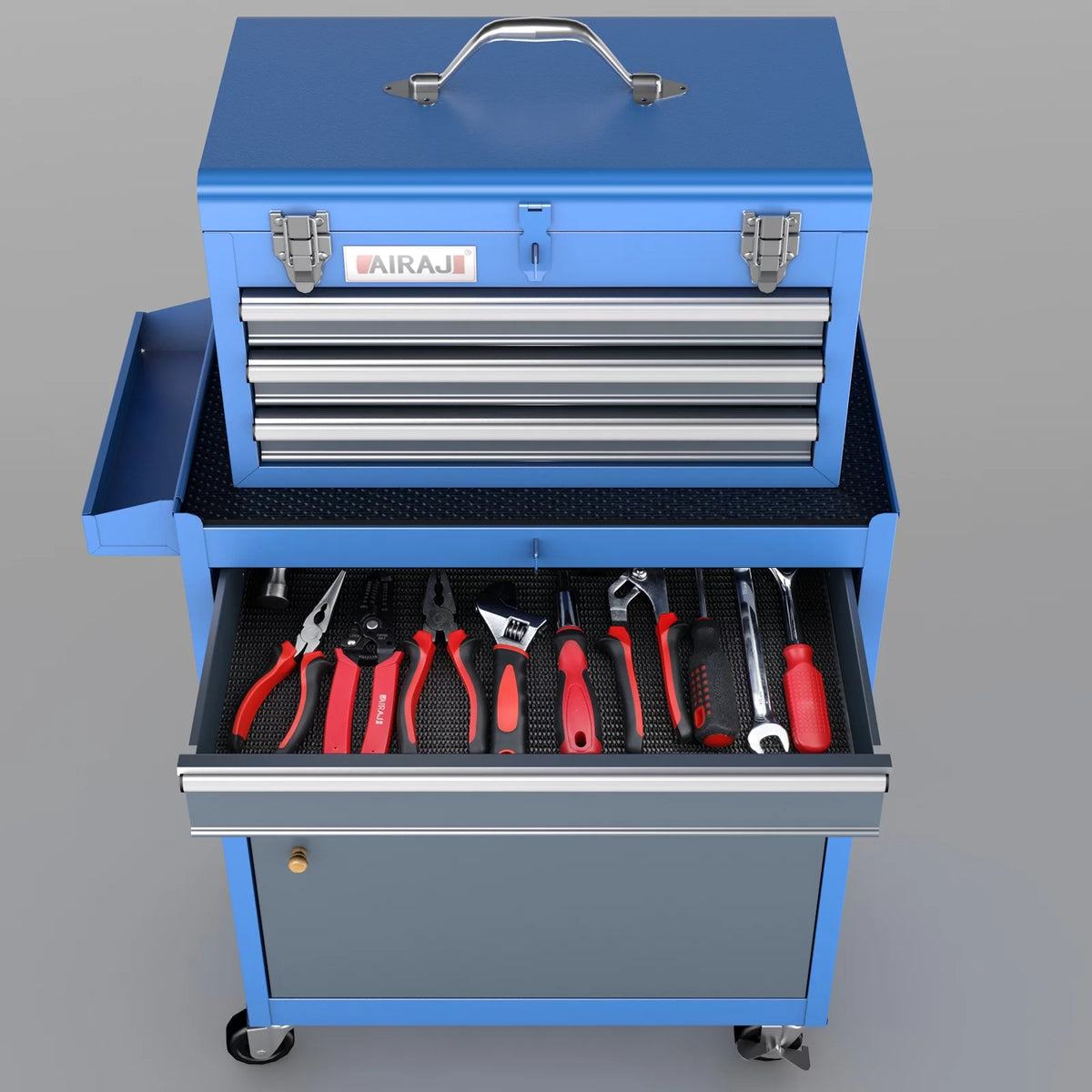 Rolling Tool Cabinet 4 Drawer with Wheels T17612