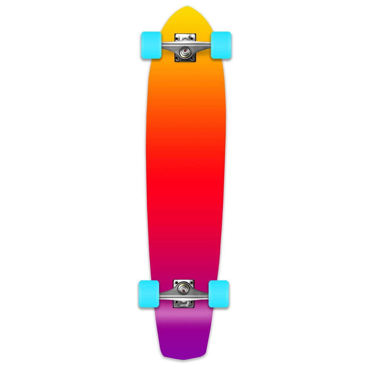 Gradient Pink Longboard Complete Z987