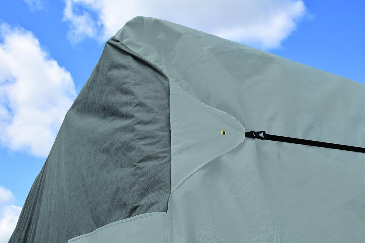 Gray Travel Trailer RV Cover E25070