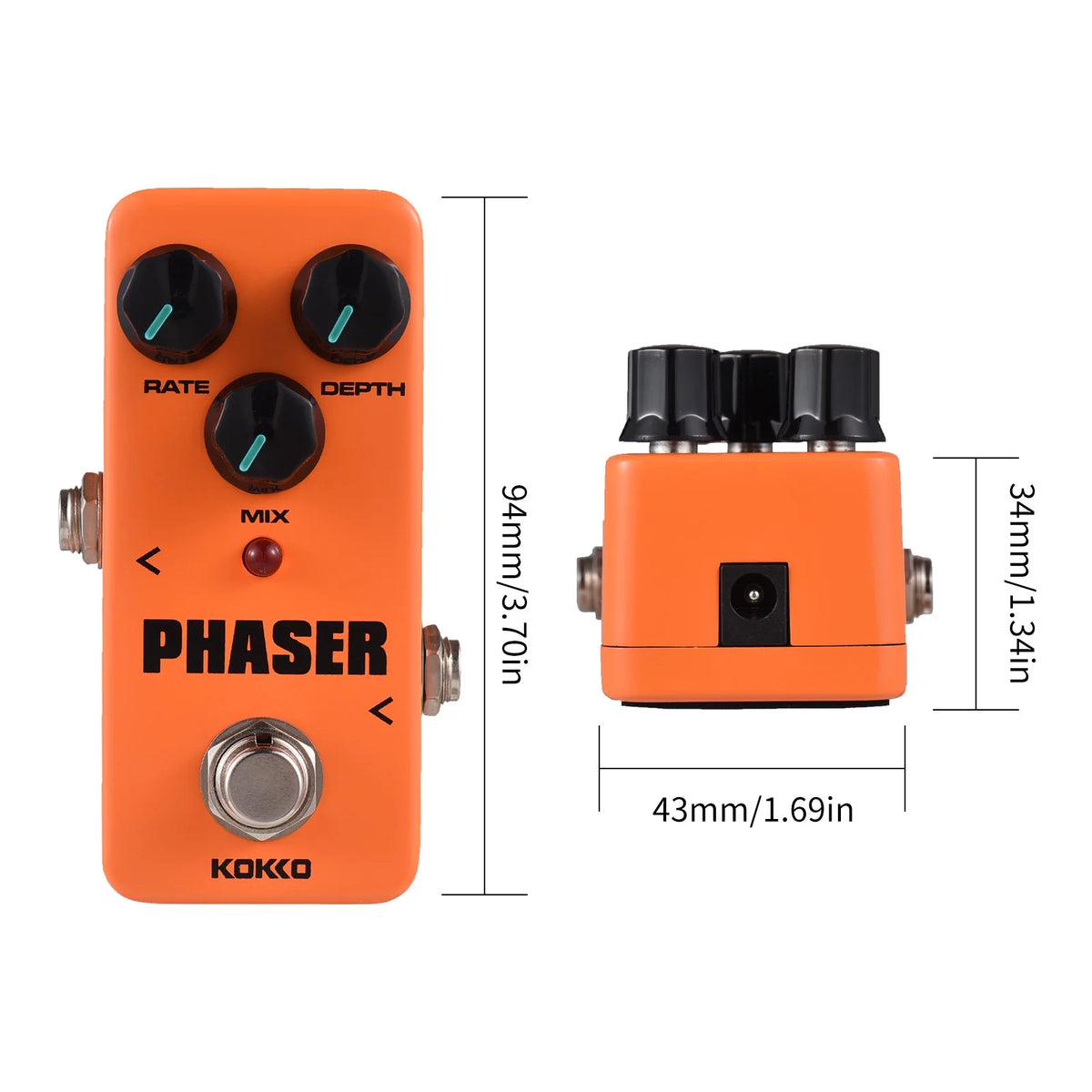 Portable Analog Single Electric Guitar Effect Pedal J24638