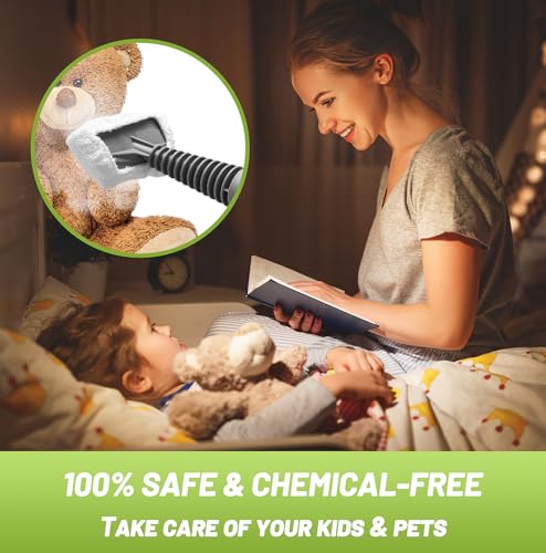 Handheld Pressurized Steam Cleaner with 13 Accessories Y83287