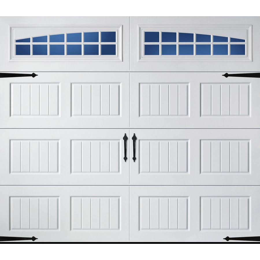 Insulated White Garage Door X51693