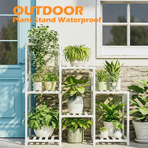 3 Tiers Ladder Wood Plant Stand T3922