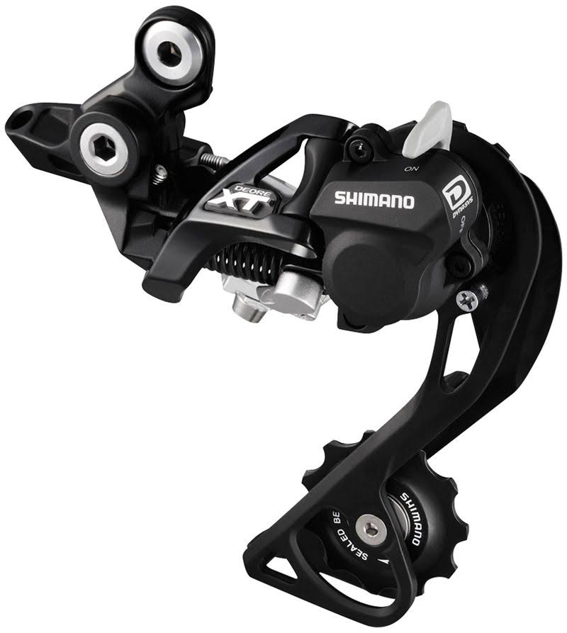 Black Long Cage Rear Derailleur S162