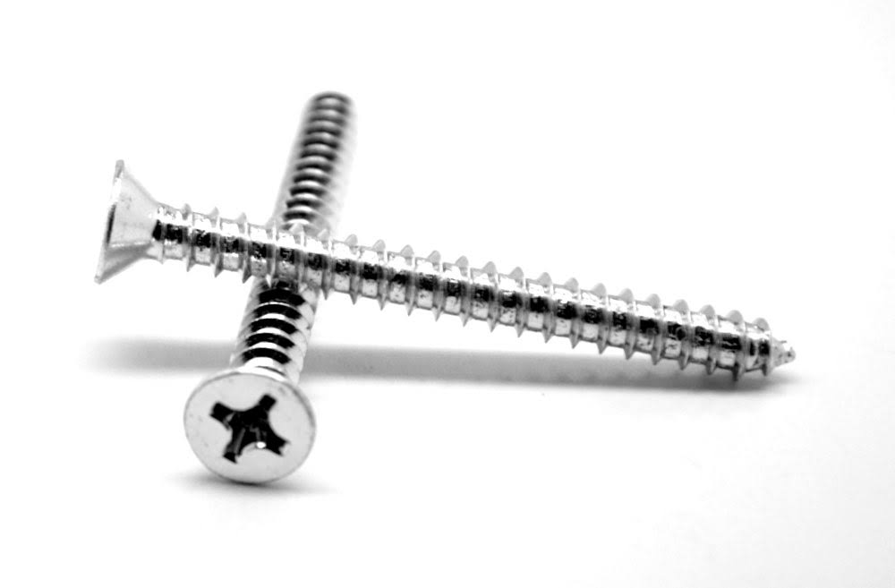 20 x 3/4x22 Sheet Metal Screw Phillips Flat Head Type AB Low Carbon Steel Zinc Plated T9556