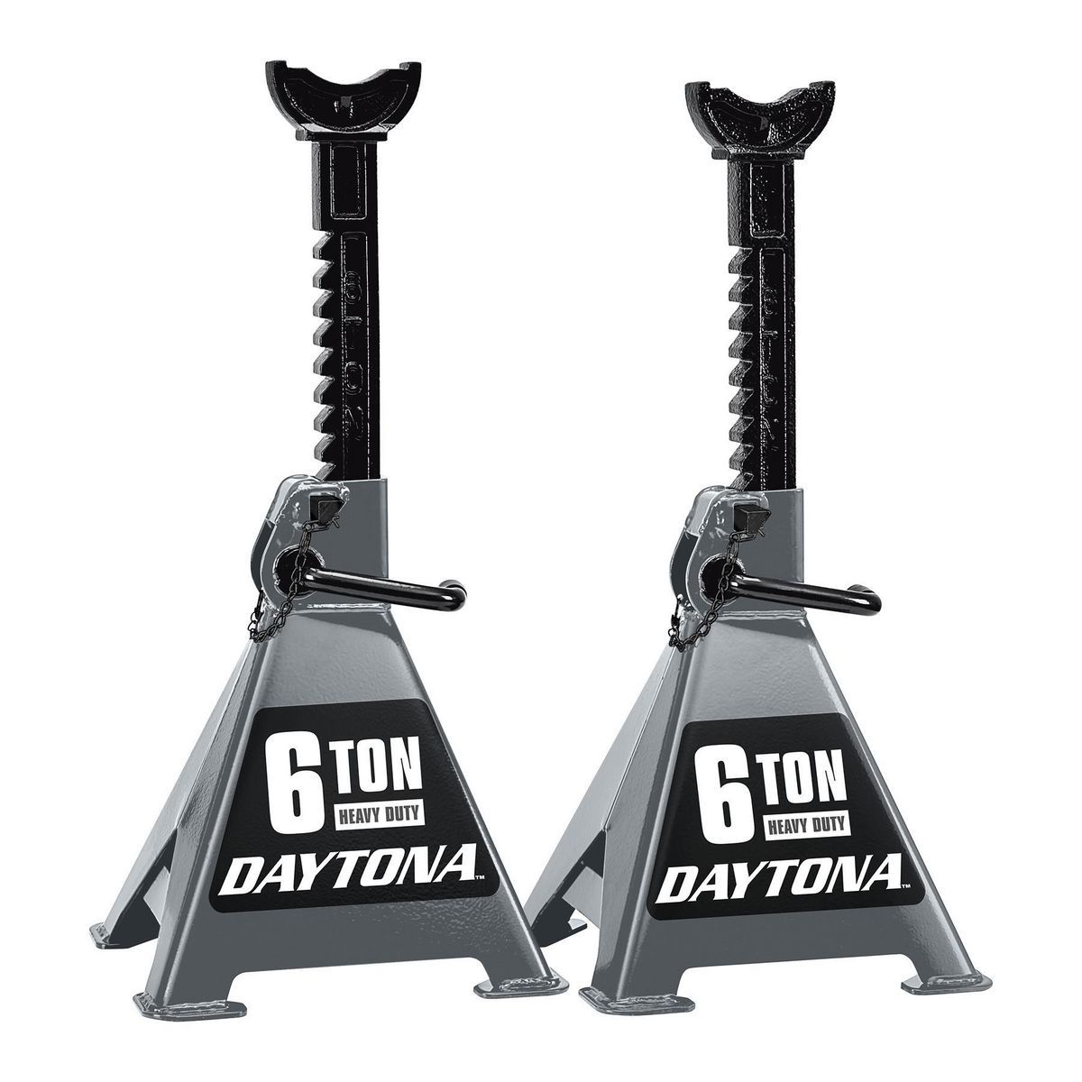 6 Ton Heavy Duty Ratcheting Jack Stands O962