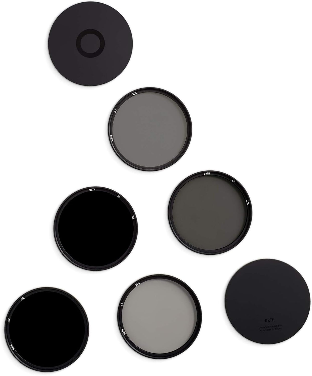 67mm ND2 ND4 ND8 ND64 ND1000 Lens Filter Kit V90910
