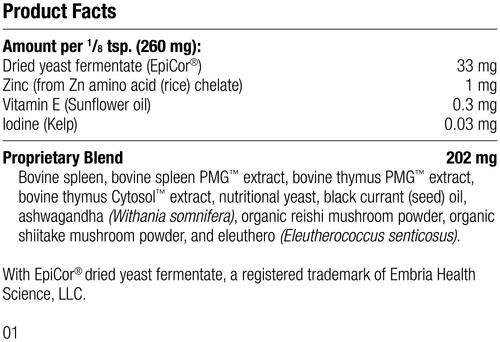 1.1 oz Immune System Support Y560484