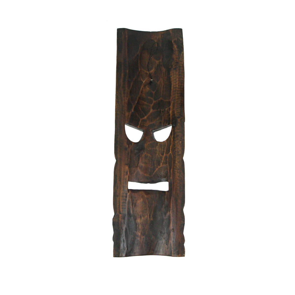 20 inch Wood Tiki Wall Mask Set of 2 K82183