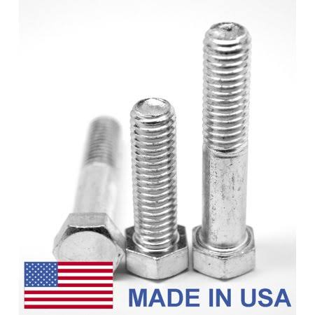 7/8 inch-9 x 3 inch Grade 5 Hex Cap Screw Medium Carbon Steel Zinc Plated I83273