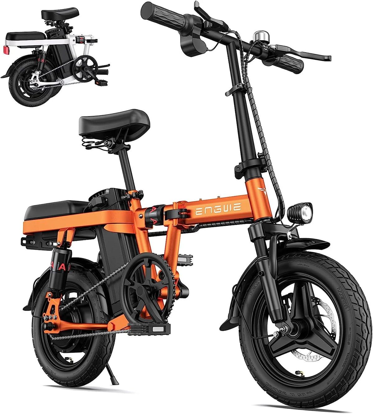 Folding Electric Bike 350W 48V 10AH Grey Y51929
