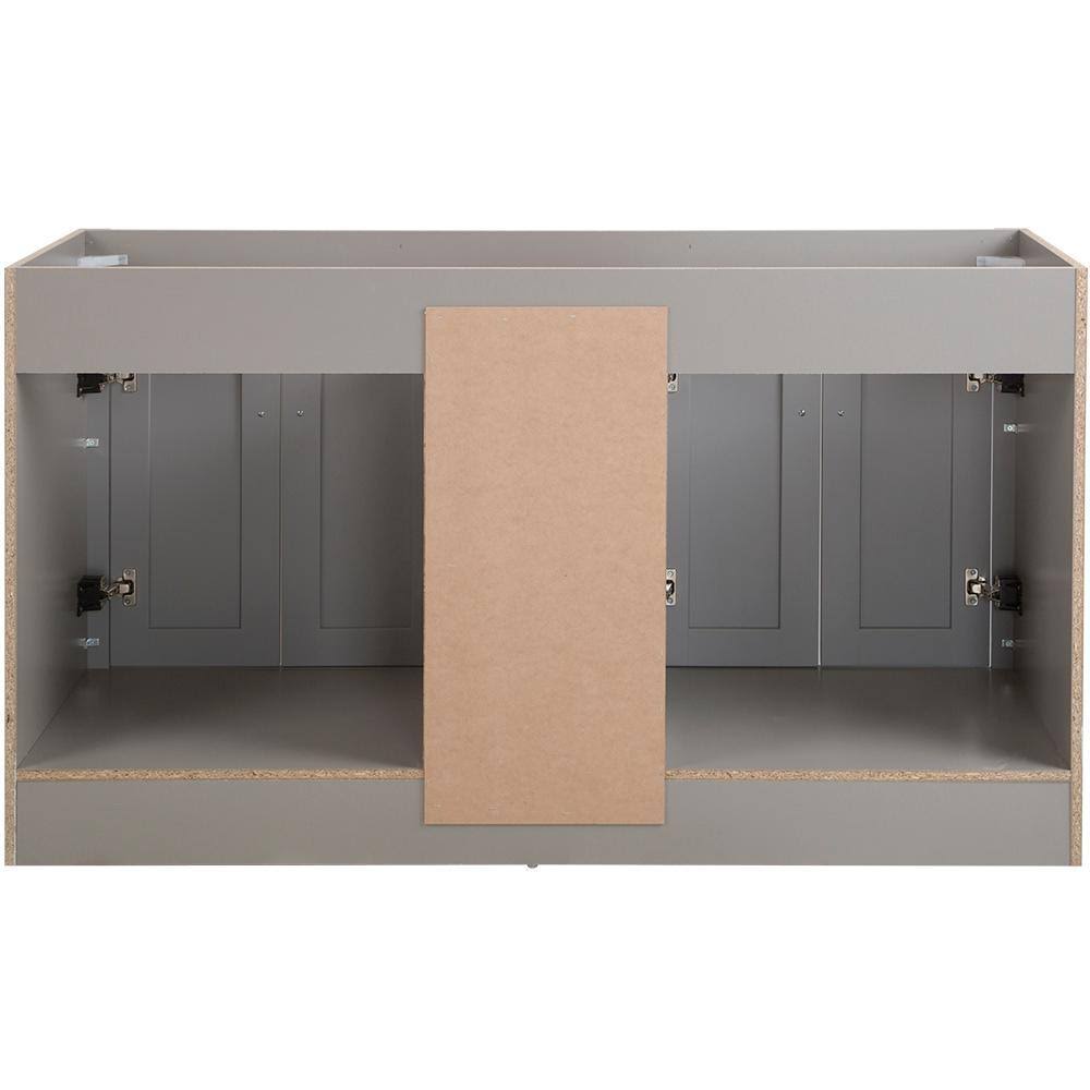 60 in. Bath Vanity Cabinet Only in Sterling Gray K99567