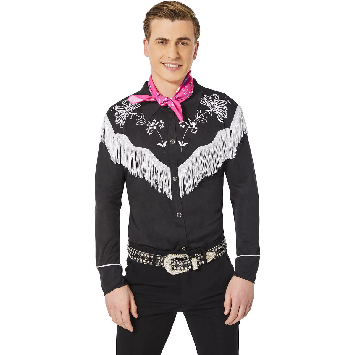Black Cowboy Halloween Costume Q590