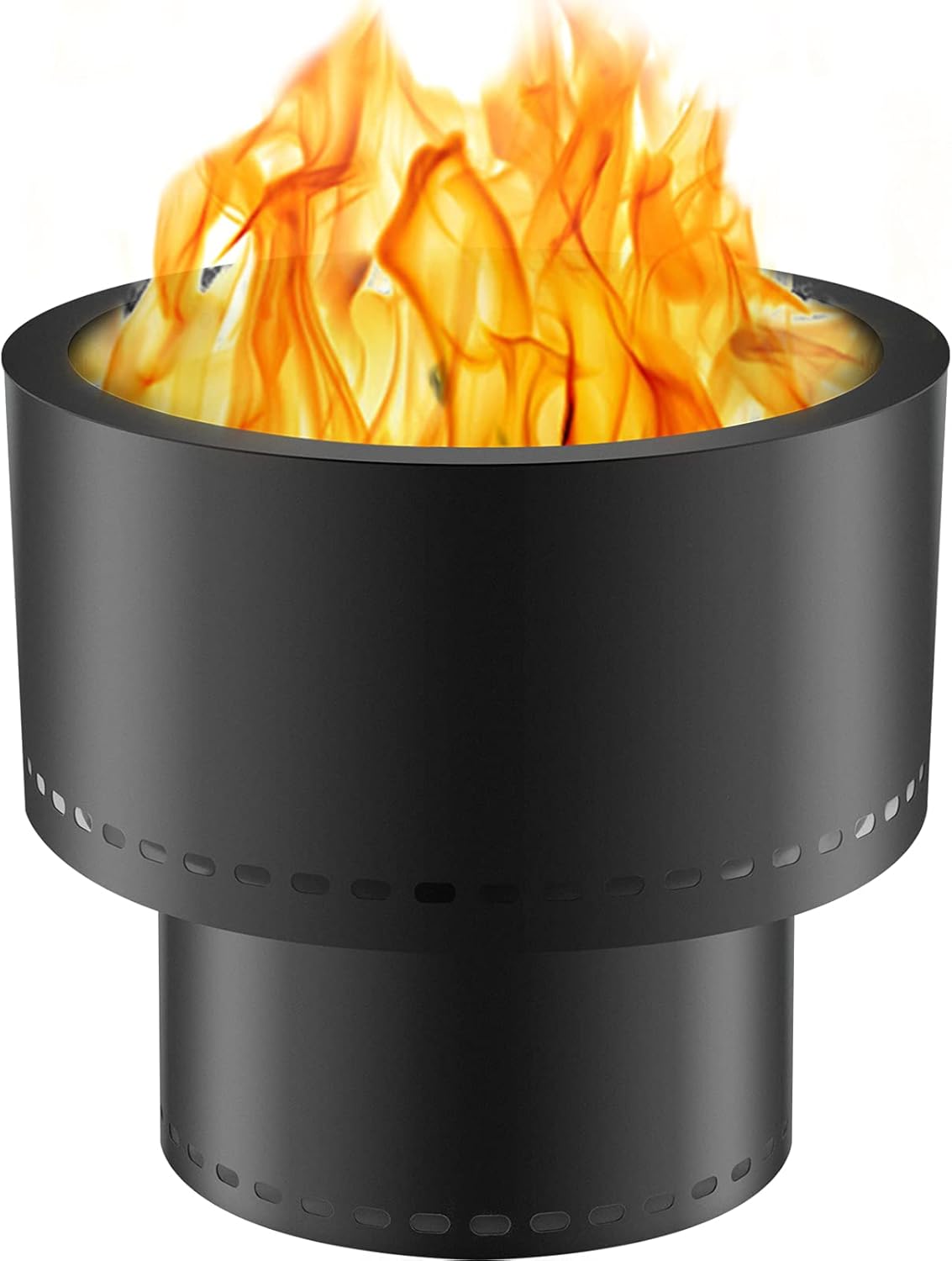 Carbon Steel Smokeless Fire Pit, 13.5 inch Diameter, Portable O723562