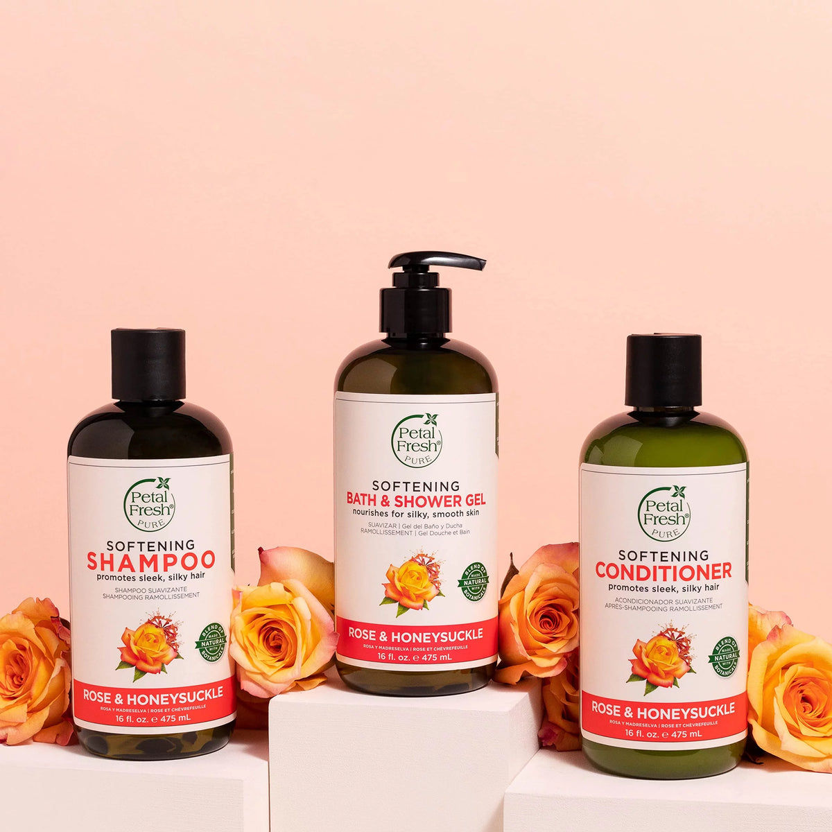 Rose & Honeysuckle Bath & Shower Gel 475 ml Y231