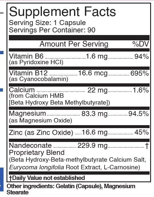 90 Capsules Supplement V5363