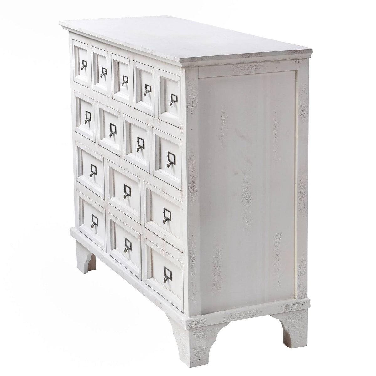 Antique White Apothecary Cabinet S2509