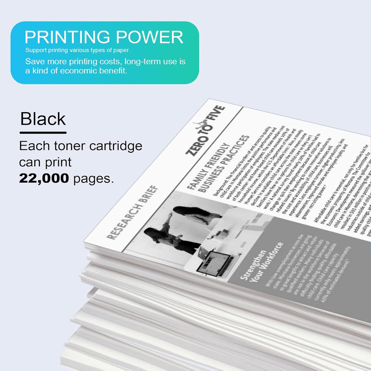 2 Pack Black Compatible 64075HA Toner Cartridge Q308232