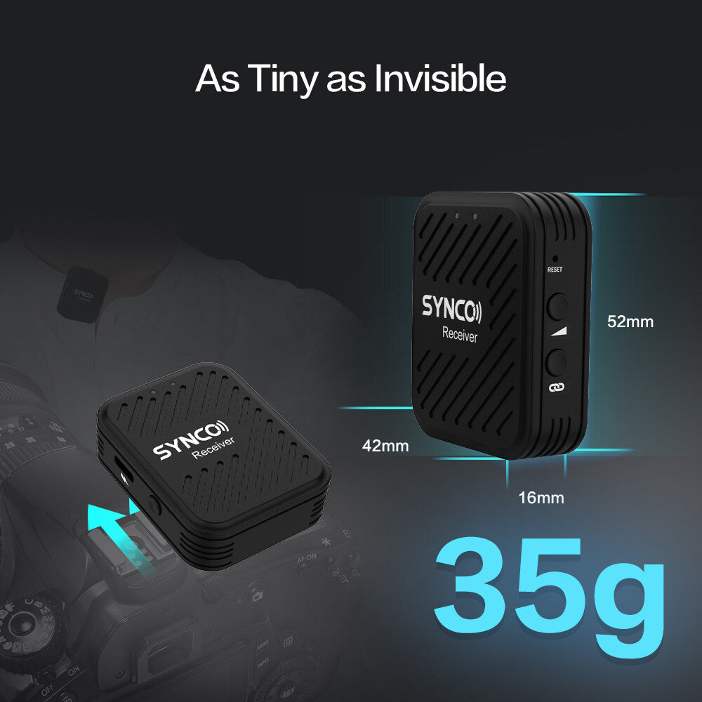 2.4G Wireless Microphone System with 1 Transmitter & 1 Receiver & 1 Lavalier Microphone J255