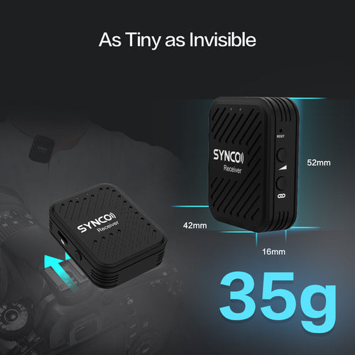 2.4G Wireless Microphone System with 1 Transmitter & 1 Receiver & 1 Lavalier Microphone J255