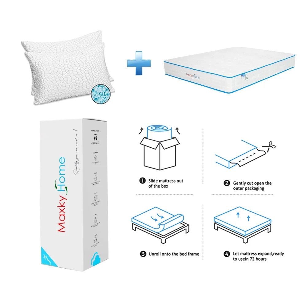 12 Inch Twin Gel Memory Foam Mattress M95577