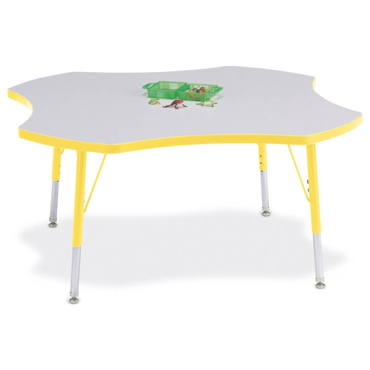 Blue and Black Four Leaf Activity Table H7666