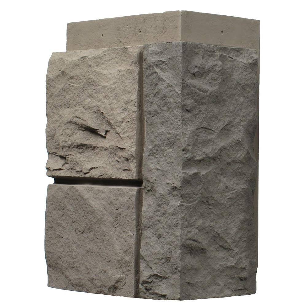Random Rock Outside Corner Tri Gray Y80518