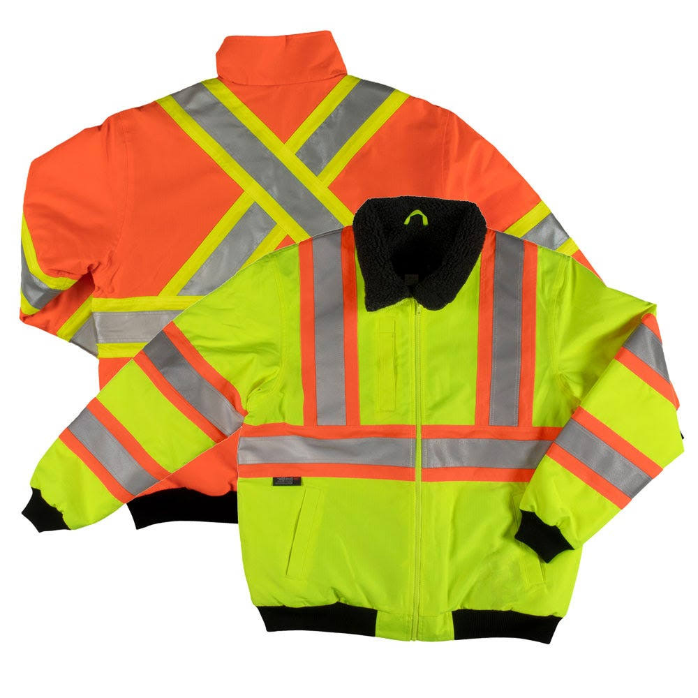 Sherpa Lined Safety Bomber Orange S T4902