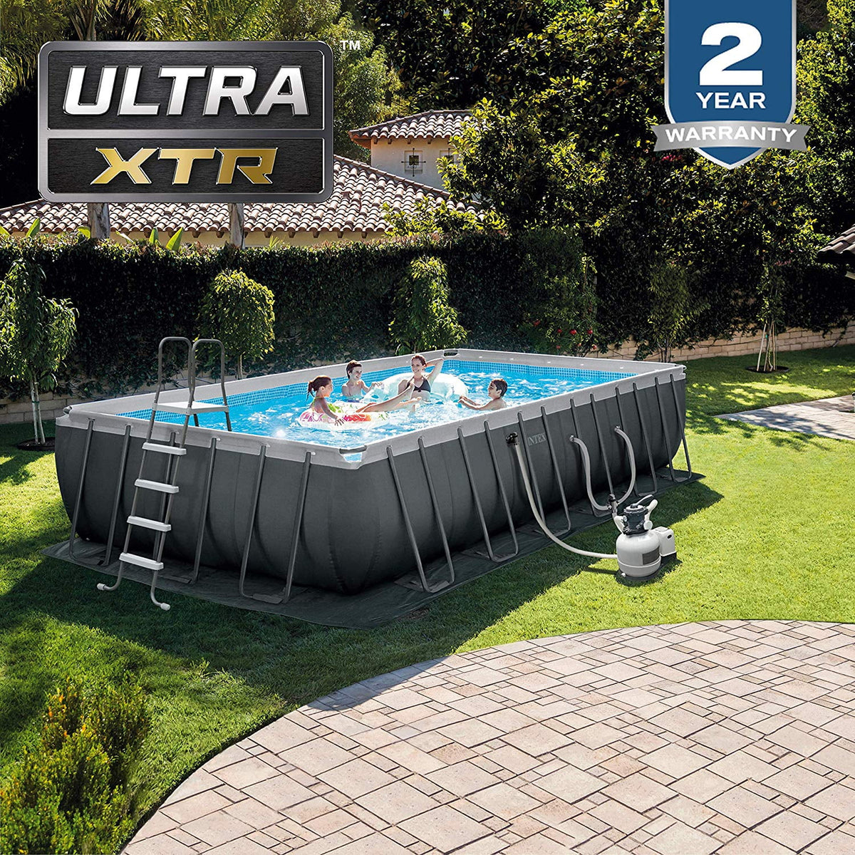 12 x 24 x 52" Frame Pool Set G935