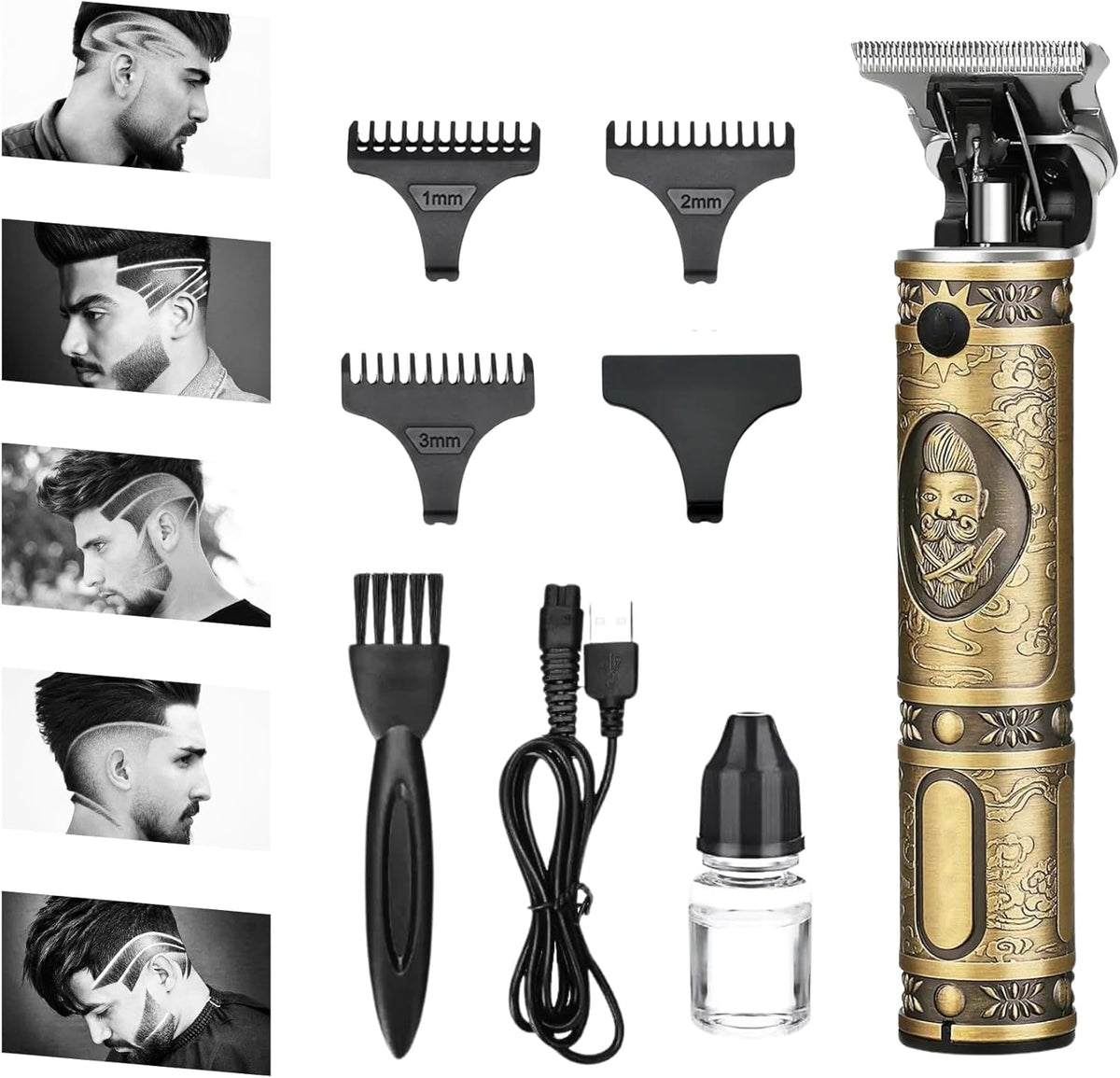 Cordless Hair Clippers Kit with 7hrs Run Time R74525