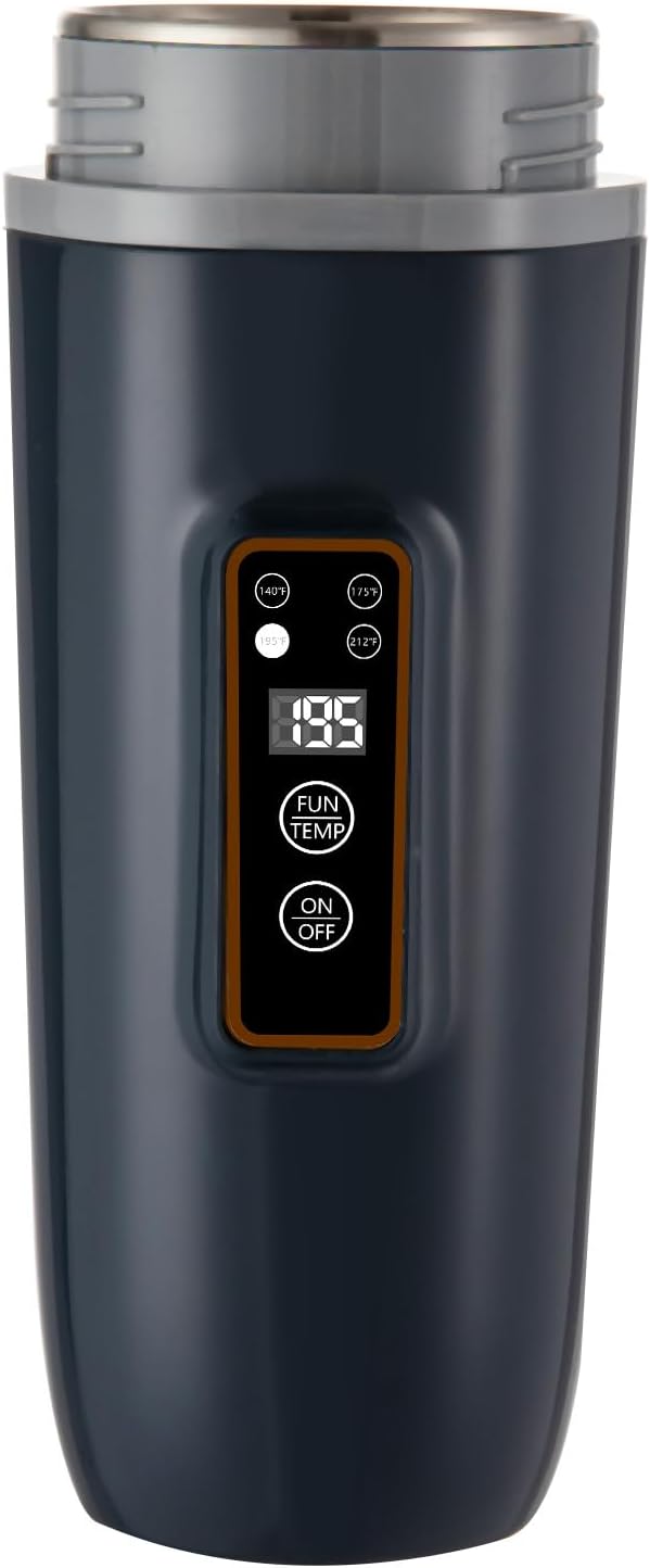 304 Stainless Steel Mini Electric Kettle with 4 Temperature Controls W851979