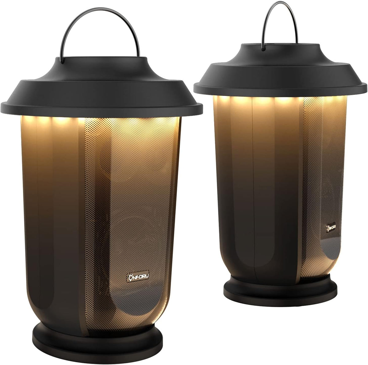 Outdoor Bluetooth Speaker with LED Lights, 2 Pack A209
