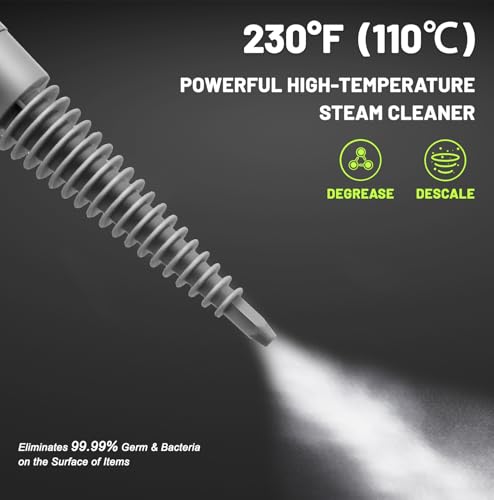 Handheld Pressurized Steam Cleaner with 13 Accessories Y83287