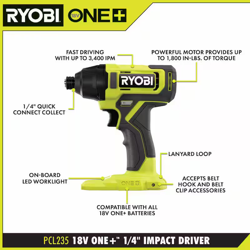 18V Cordless 2-Tool Combo Kit with Drill/Driver and Impact Driver T6398