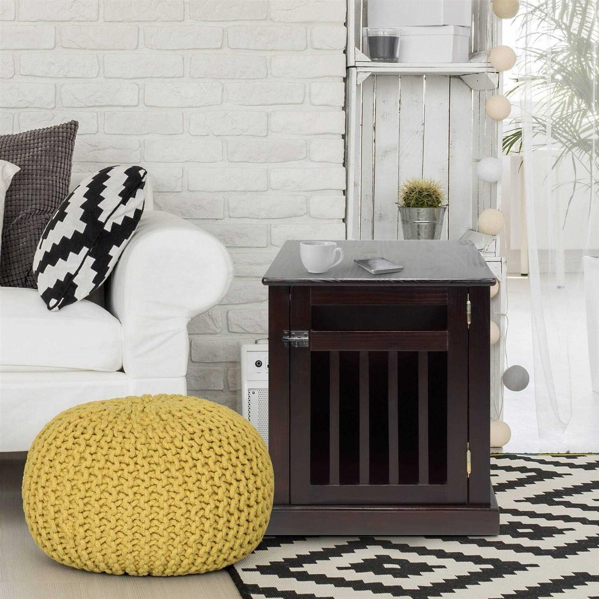 Espresso Pet Crate R3679