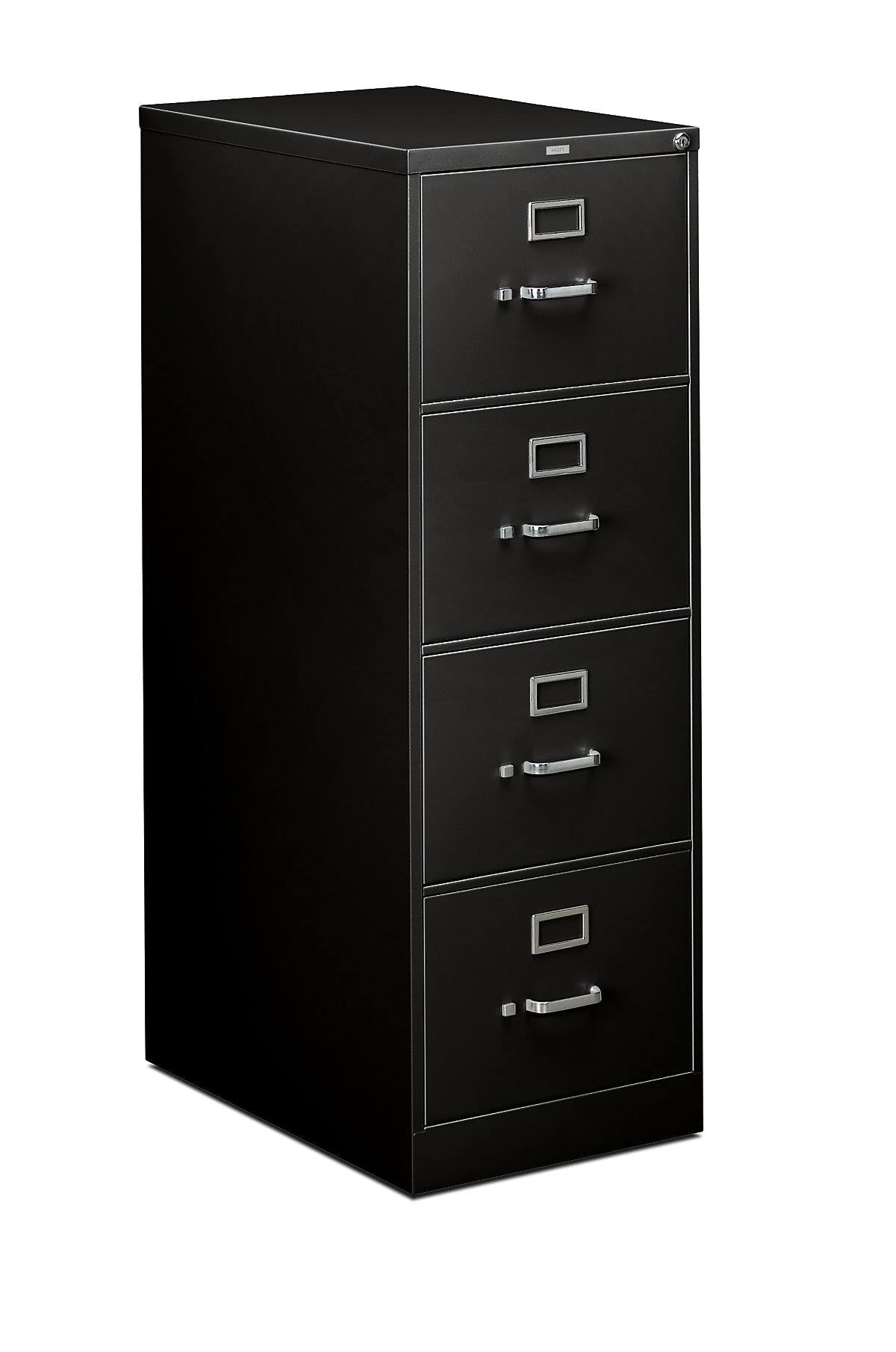 Black Four-Drawer Legal File U4419