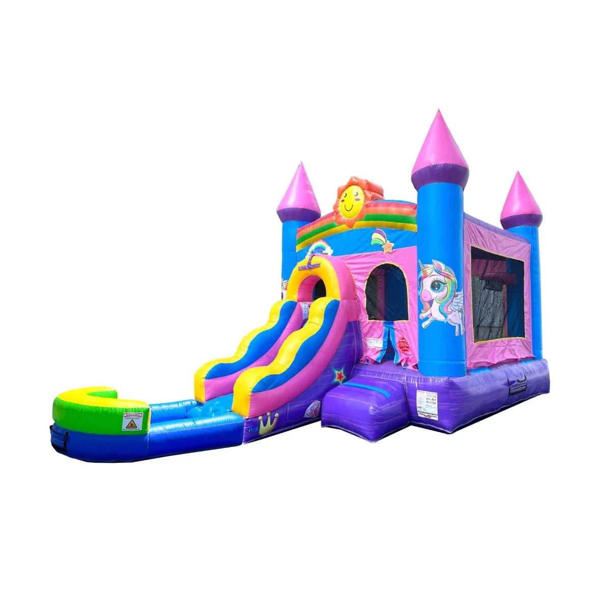Pink Inflatable Bounce House T87609