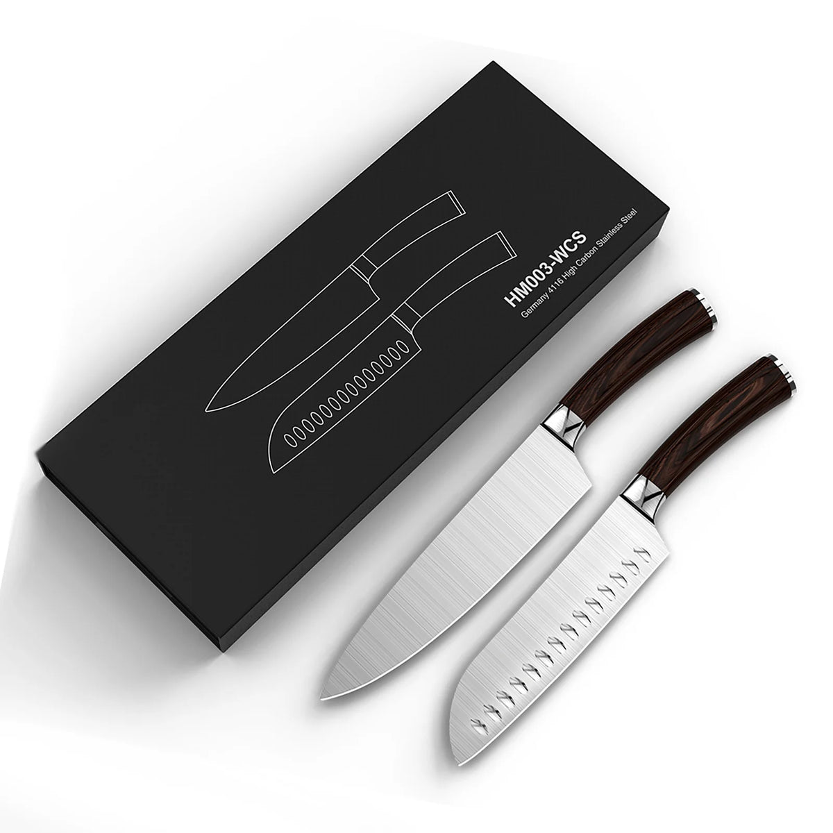 2 Piece Stainless Steel Kitchen Knife Set Z621253
