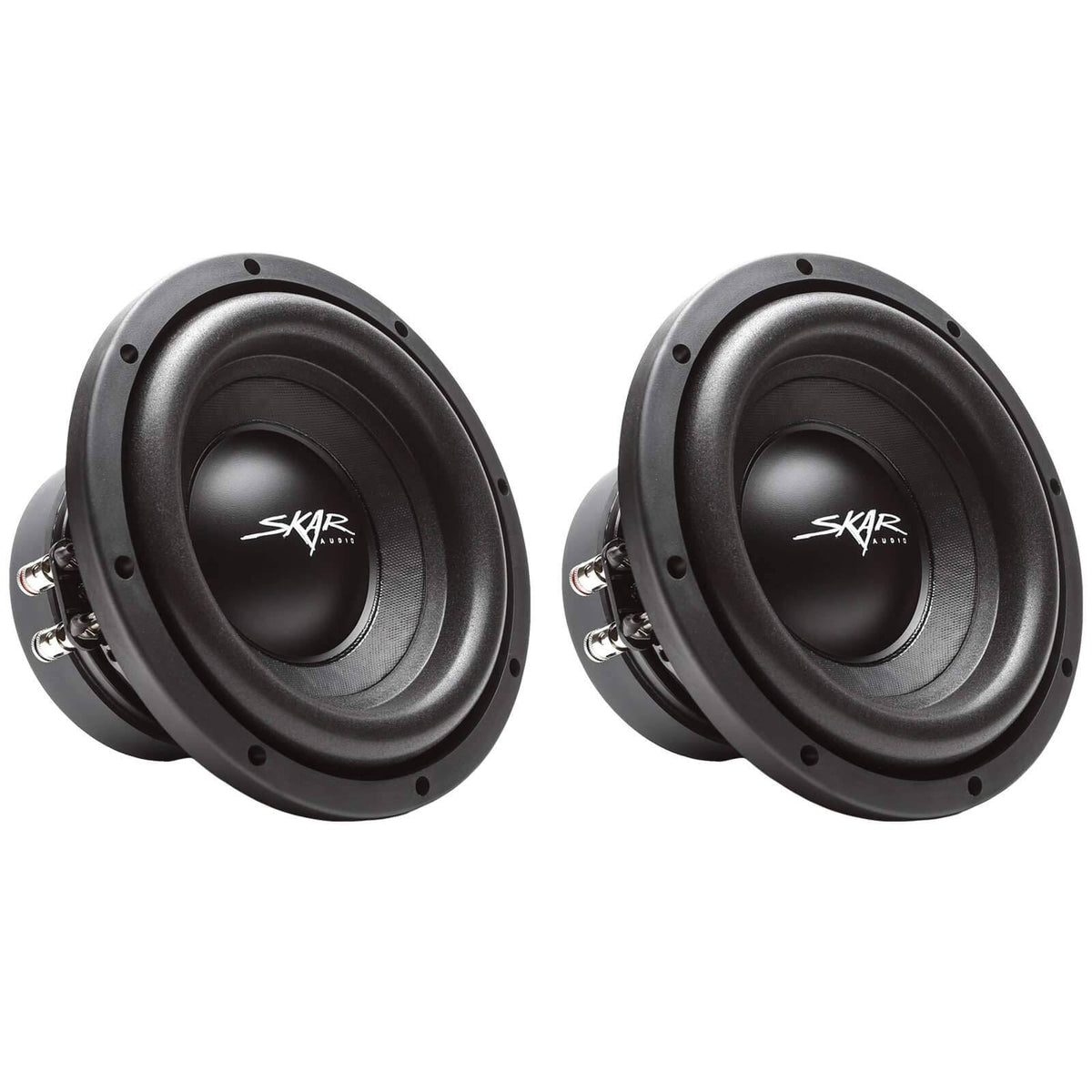 Pair of 2 8" Dual 4 Ohm Car Subwoofers N7199