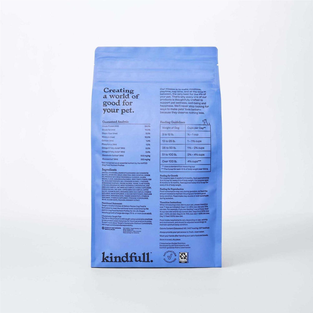 Chicken and Salmon Recipe Dry Dog Food N309