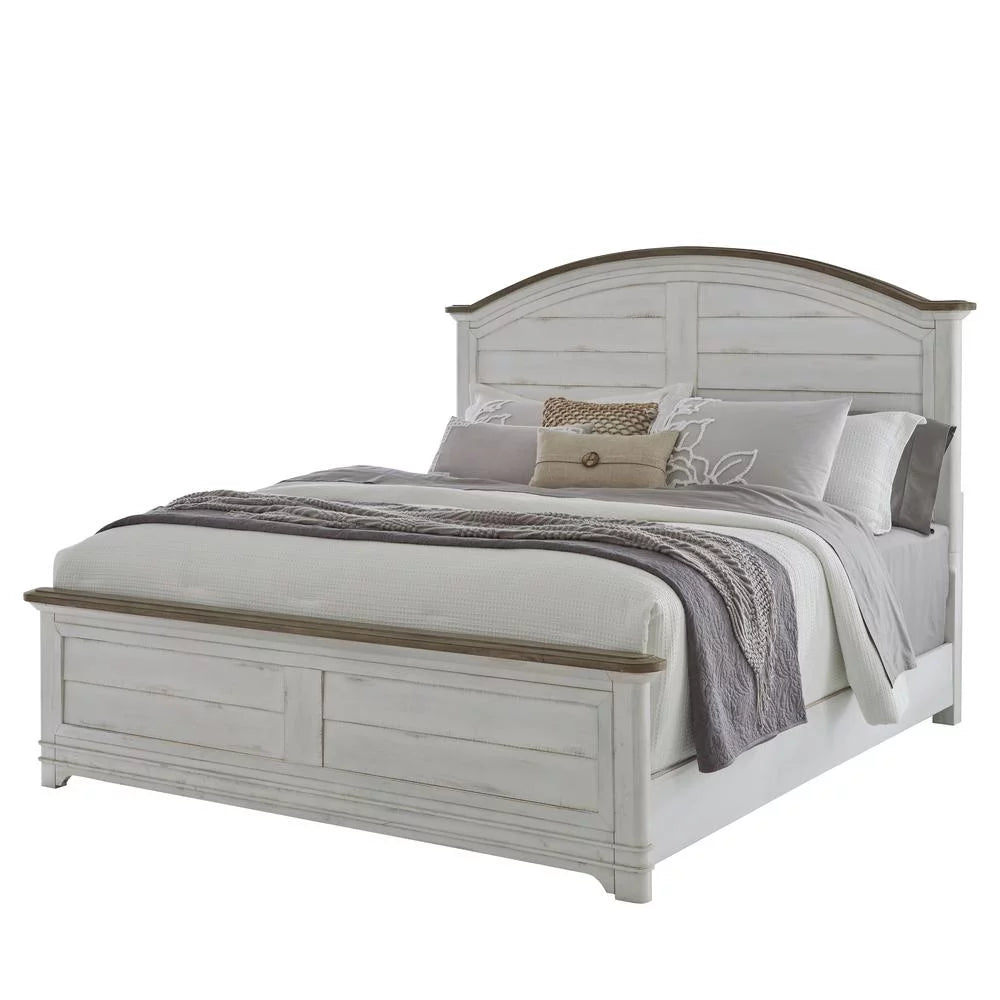 Queen Arched Panel Bed O1348