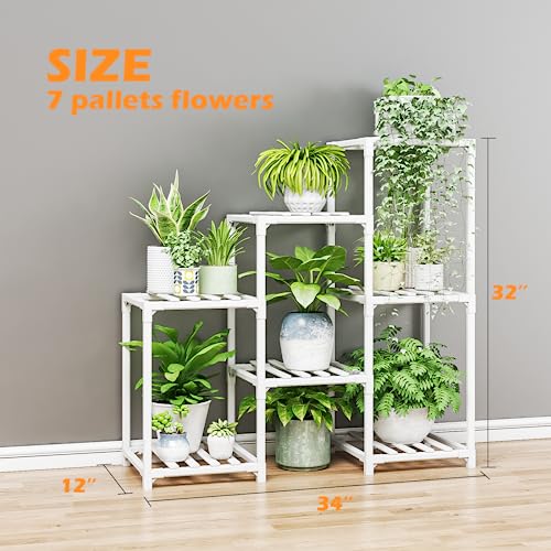 3 Tiers Ladder Wood Plant Stand T3922