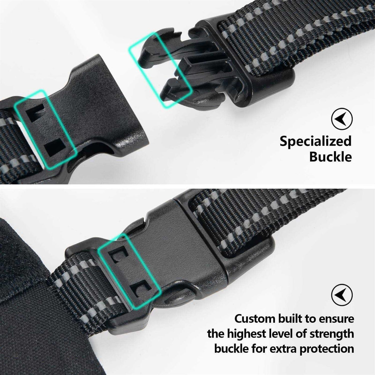 No Pull Reflective Dog Harness with Handle T74290