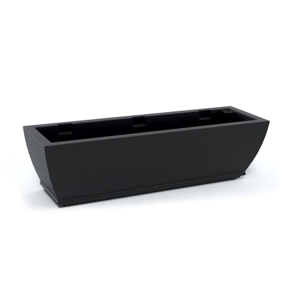 Black Resin Window Box Z5225