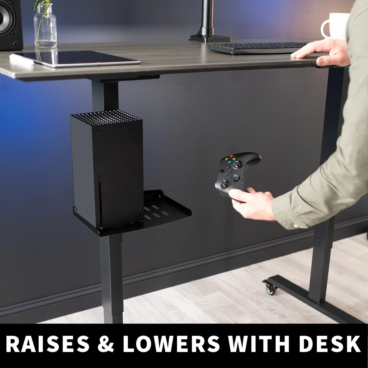 Clamp-on Under Desk Storage Tray I55311
