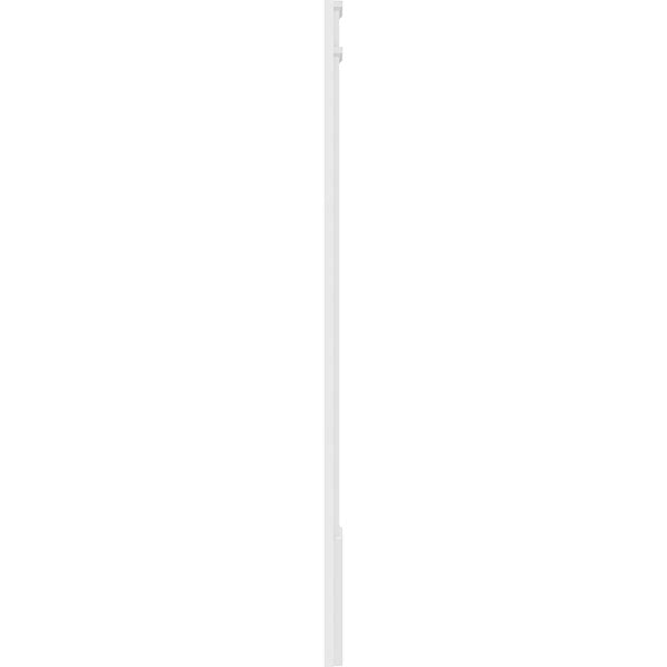 Flat Panel PVC Pilaster with Decorative Capital & Base (Pair) O2617