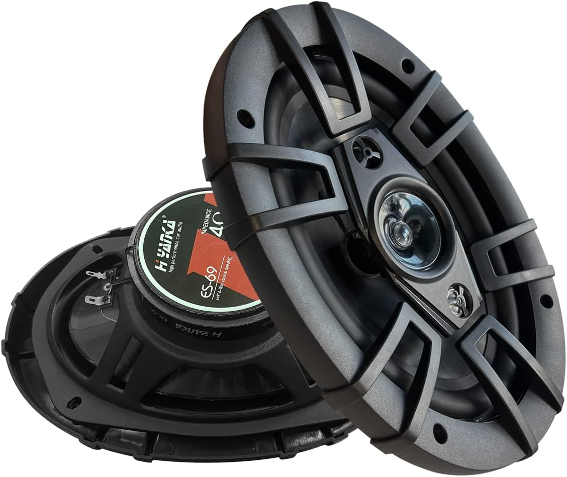 6x9 500 Watt 4-Way Coaxial Car Speakers (1 Pair) P28900