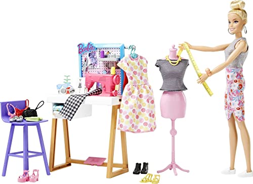 Blonde Doll & 25+ Accessories Studio Playset Q797