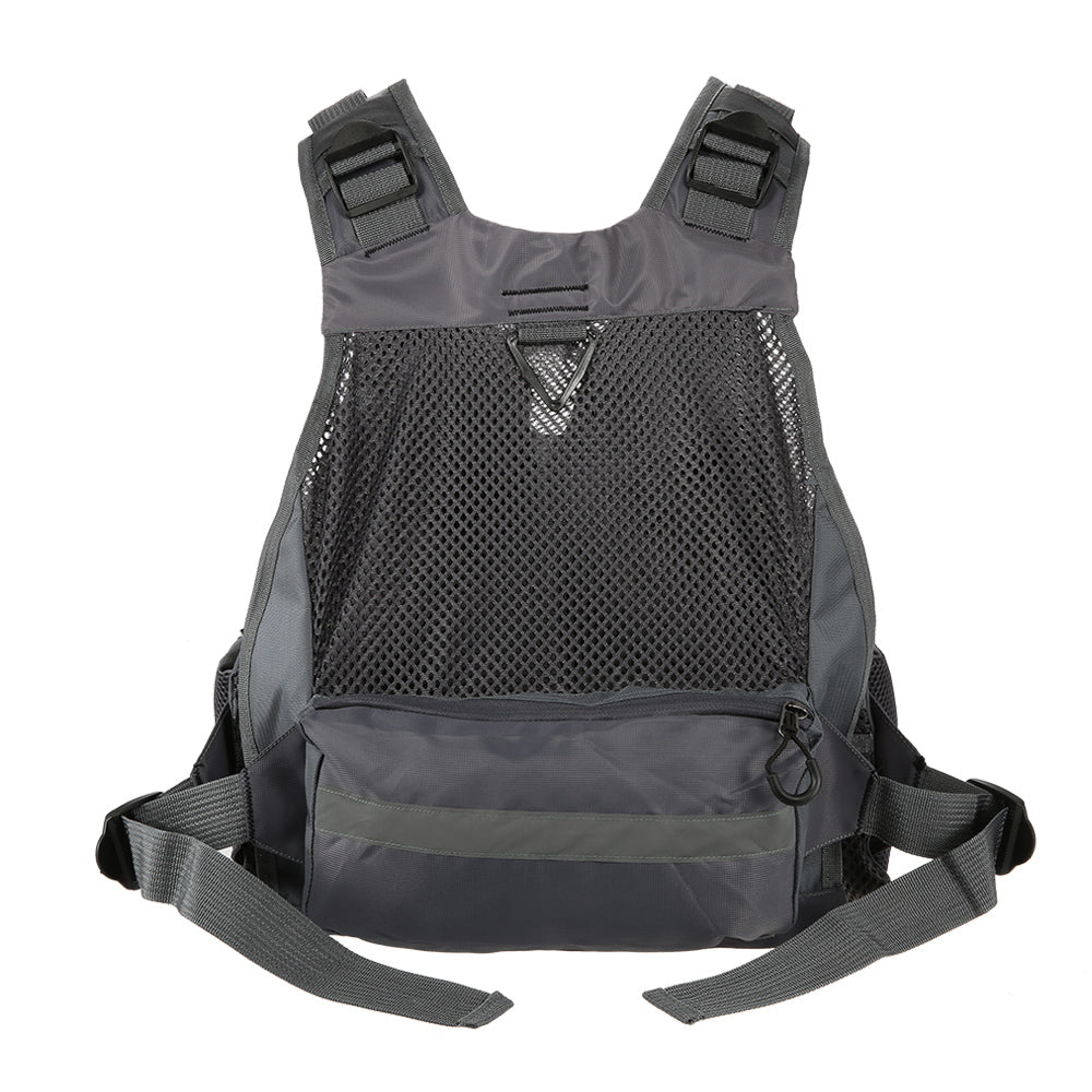 Fishing Vest Utility Waistcoat Breathable Mesh Padded T31848