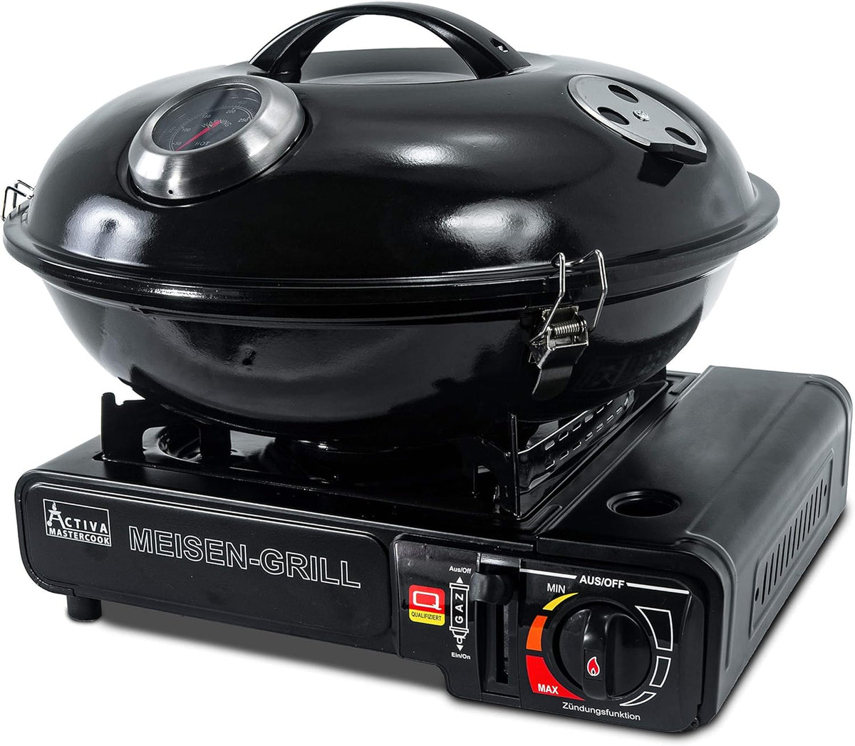 Portable Camping Gas Grill with Carrying Case W88532